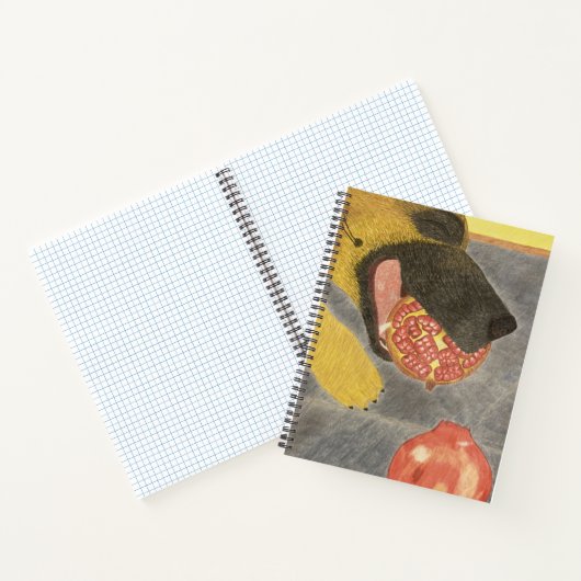 Dog&Pomegranate notebook Notizblock (Innenseite)
