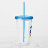 Dog Pool Party Acryltrinkbecher (Rechts)