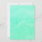 Dog Pool Party Geburtstagseinladung Einladung (Rückseite)