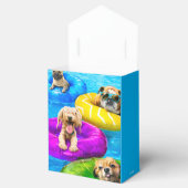 Dog Pool Party Geschenkschachtel (Geöffnet)