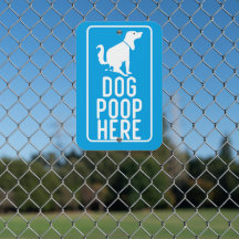 Dog Poop Here