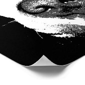 Dog Pop Art Poster (Ecke)