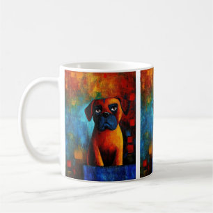 Dog Portrait Art Kaffee Tasse