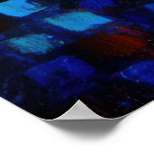 Dog Portrait Art Poster (Ecke)