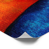 Dog Portrait Art Poster (Ecke)