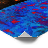 Dog Portrait Art Poster (Ecke)