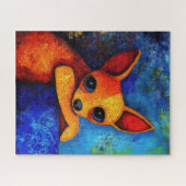 Dog Portrait Art Puzzle (Horizontal)