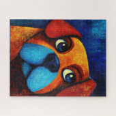 Dog Portrait Art Puzzle (Horizontal)