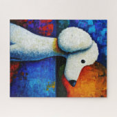 Dog Portrait Art Puzzle (Horizontal)