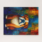 Dog Portrait Art Puzzle (Horizontal)