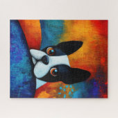 Dog Portrait Art Puzzle (Horizontal)