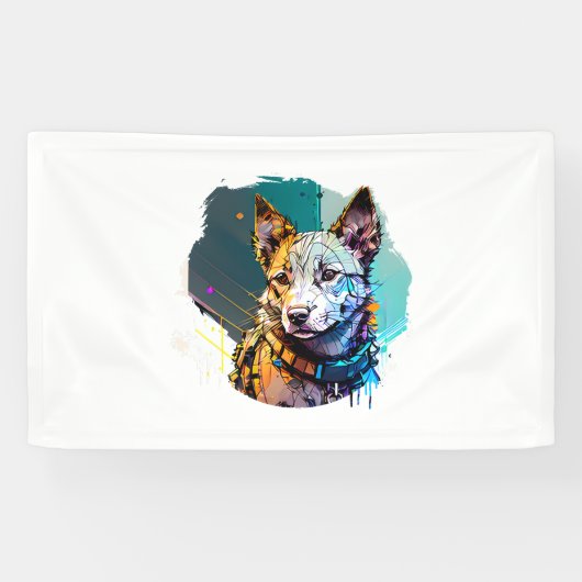Dog Portrait Banner (Horizontal)
