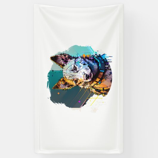 Dog Portrait Banner (Vertikal)