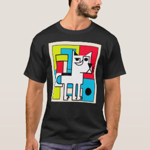   dog portrait dog digital puppy dog     dog T-Shirt