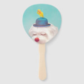 Dog-Portrait Fächer (Rückseite)