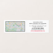 Dog Portrait, Pet Store & Groomer im Detail Visitenkarten (Innenseite Aufgefaltet)