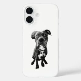 Dog Portrait Phone Case – Realistic Sitting Pose