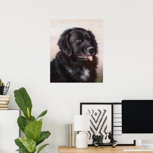 Dog Portrait Poster (Heimbüro)