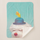 Dog-Portrait Sherpadecke (Vorderseite)