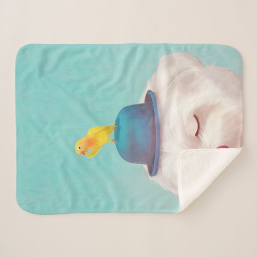 Dog-Portrait Sherpadecke (Vorderseite (Horizontal))