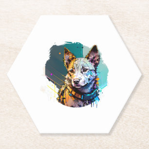 Dog Portrait Untersetzer