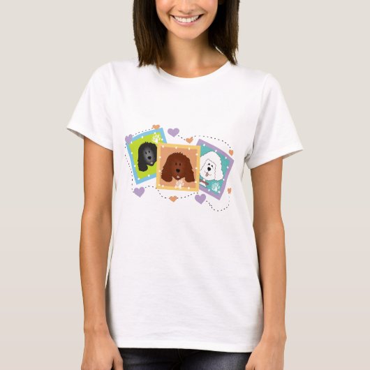 Dog Portraits Tshirts und Geschenke (Vorderseite)