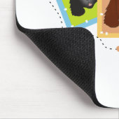 Dog Portraits Tshirts und Geschenke Mousepad (Ecke)