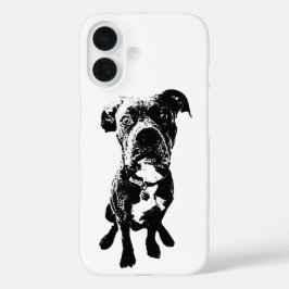 Dog Pose Phone Case – Sitting Dog in Line Art