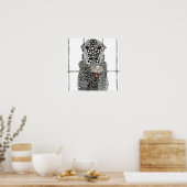 Dog Poster 24"x 24" (Küche)