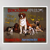 Dog Poster Print: New England Kennel Club 1890 (Vorne)