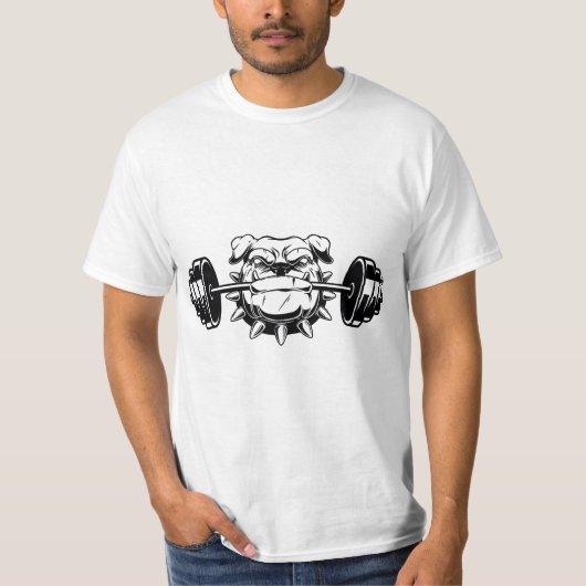 Dog Powerful Paws T-Shirt (Vorderseite)