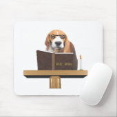 Dog Preacher Mousepad (Mit Mouse)