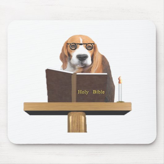 Dog Preacher Mousepad (Vorne)