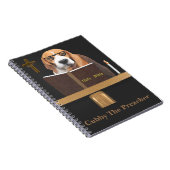 Dog Preacher Notizblock (Rechte Seite)