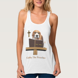 Dog Preacher Tank Top