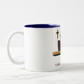 Dog Preacher Zweifarbige Tasse (Links)
