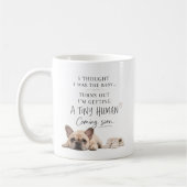 Dog Pregnancy Announcement Kaffeetasse (Links)