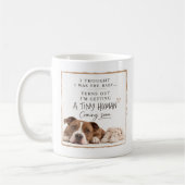 Dog Pregnancy Announcement Kaffeetasse (Links)