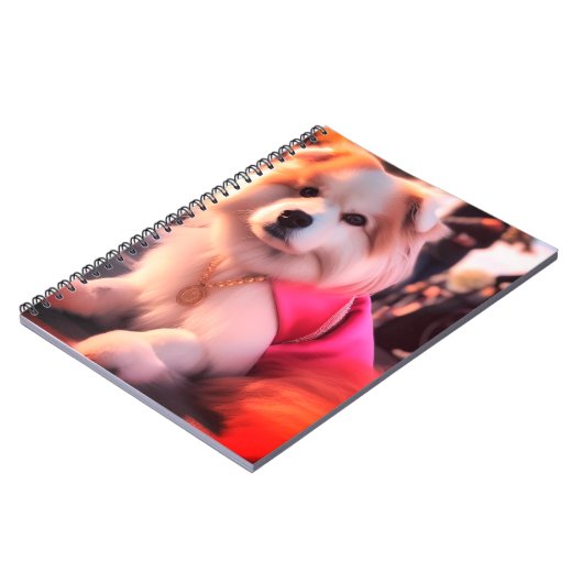 Dog Princess Notizblock (Linke Seite)