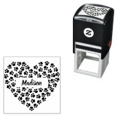 Dog Print Personalisiert Permastempel (Beispiel)