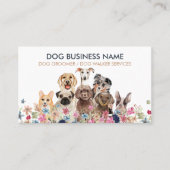 Dog Puppies Visitenkarte (Vorderseite)