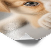Dog Puppy Fotodruck (Ecke)