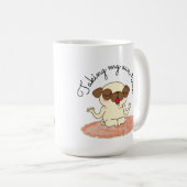 DOG QUOTE KAFFEETASSE (VorderseiteRechts)