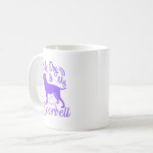 Dog Quote: My Dog is My Doorbell Kaffeetasse (Vorderseite Links)