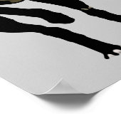 DOG RACE GREYHOUND POSTER (Ecke)