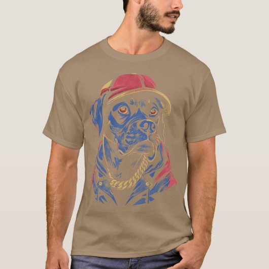 Dog Rapper T-Shirt (Vorderseite)