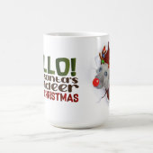Dog Reindeer Mug Kaffeetasse (Mittel)