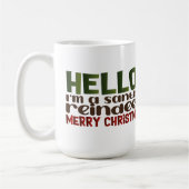 Dog Reindeer Mug Kaffeetasse (Links)