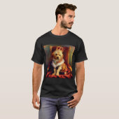 Dog Renaissance King T-Shirt (Vorne ganz)