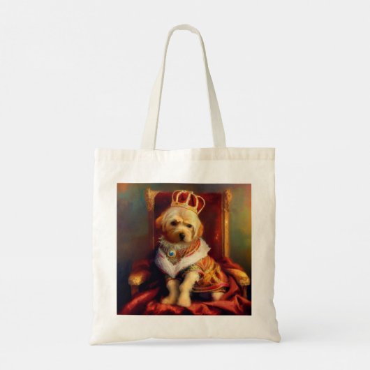 Dog Renaissance King Tragetasche (Rückseite)